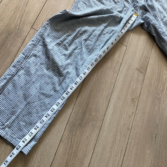 Hiltl Dot Stripe Dress Pants in Light Blue Made in Germany Size 52 / US Size 36 - Picture 10 of 12